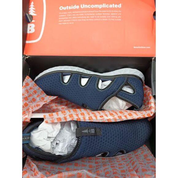 BASS OUTDOOR Men's Hex Vented Traction-Sole Mesh Slip-ons Size 9 (1457) - Picture 3 of 6